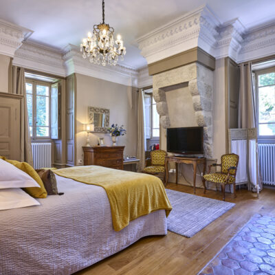 La Chambre Clovis - château hôtel luxe Ardèche