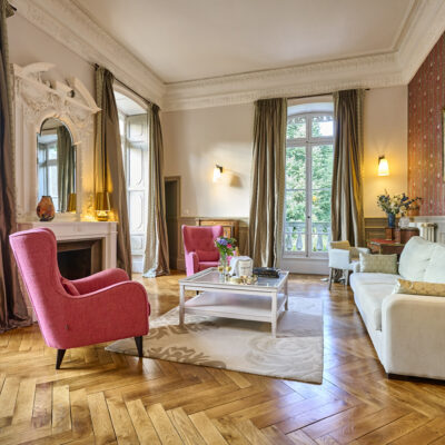 La Suite Marie-Antoinette - château hôtel luxe Ardèche