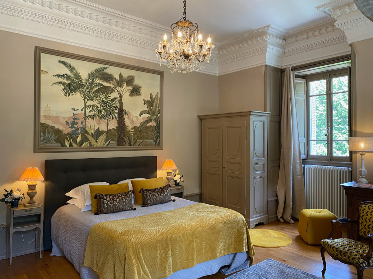 La Chambre Clovis - château hôtel luxe Ardèche