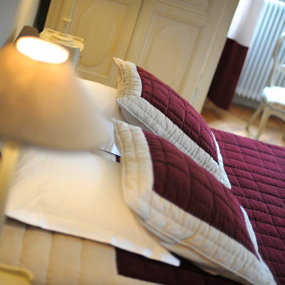 Chambre Clovis - château hôtel luxe Ardèche