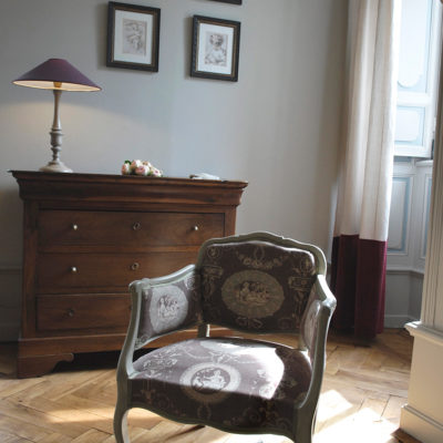 Chambre Clovis - château hôtel luxe Ardèche