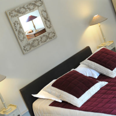 Chambre Clovis - château hôtel luxe Ardèche