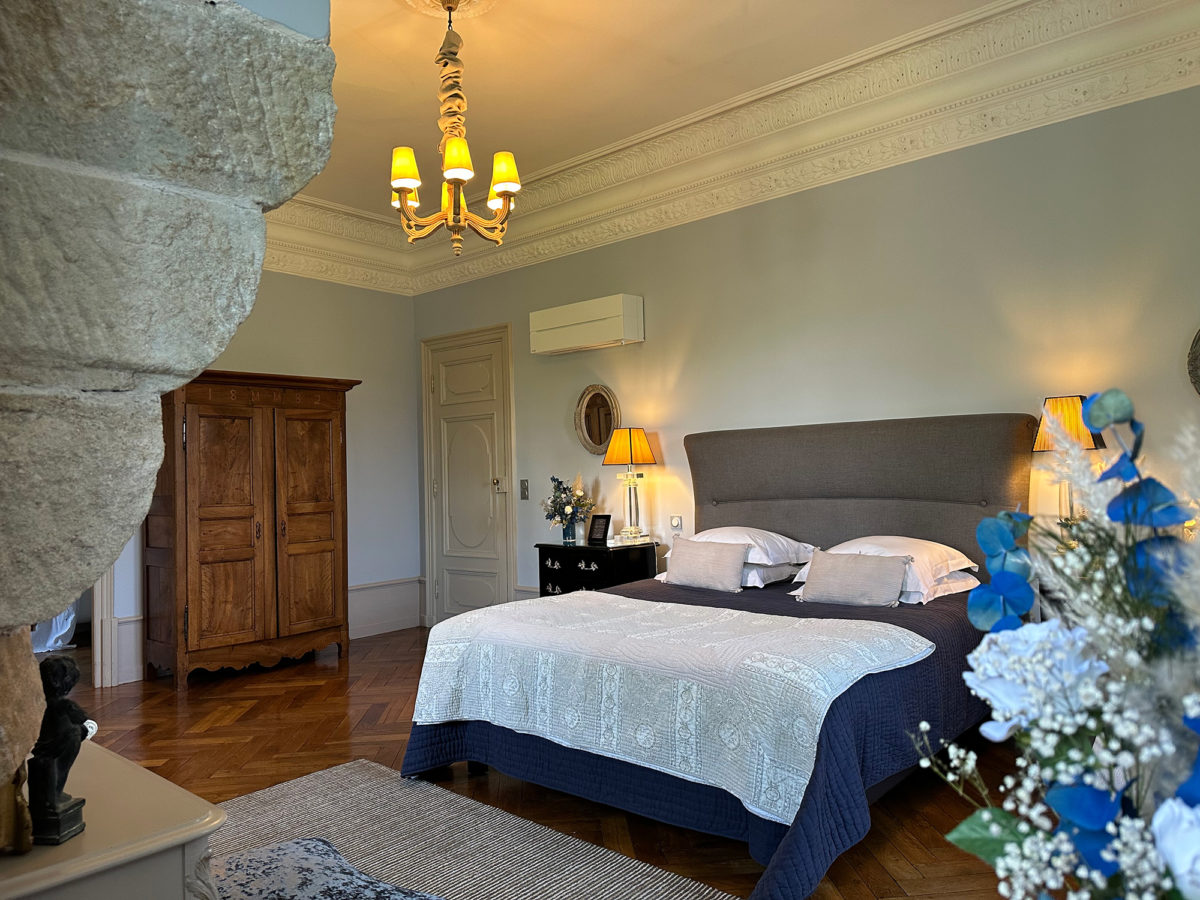 La Chambre Louise, junior suite - château hôtel luxe Ardèche