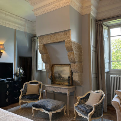 La Chambre Louise, junior suite - château hôtel luxe Ardèche