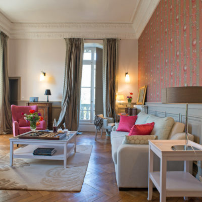 La Suite Marie-Antoinette - château hôtel luxe Ardèche