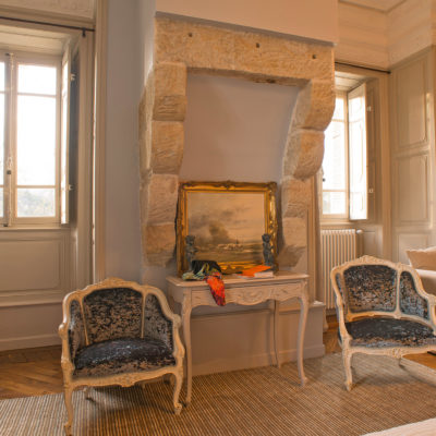 La Chambre Louise, junior suite - château hôtel luxe Ardèche