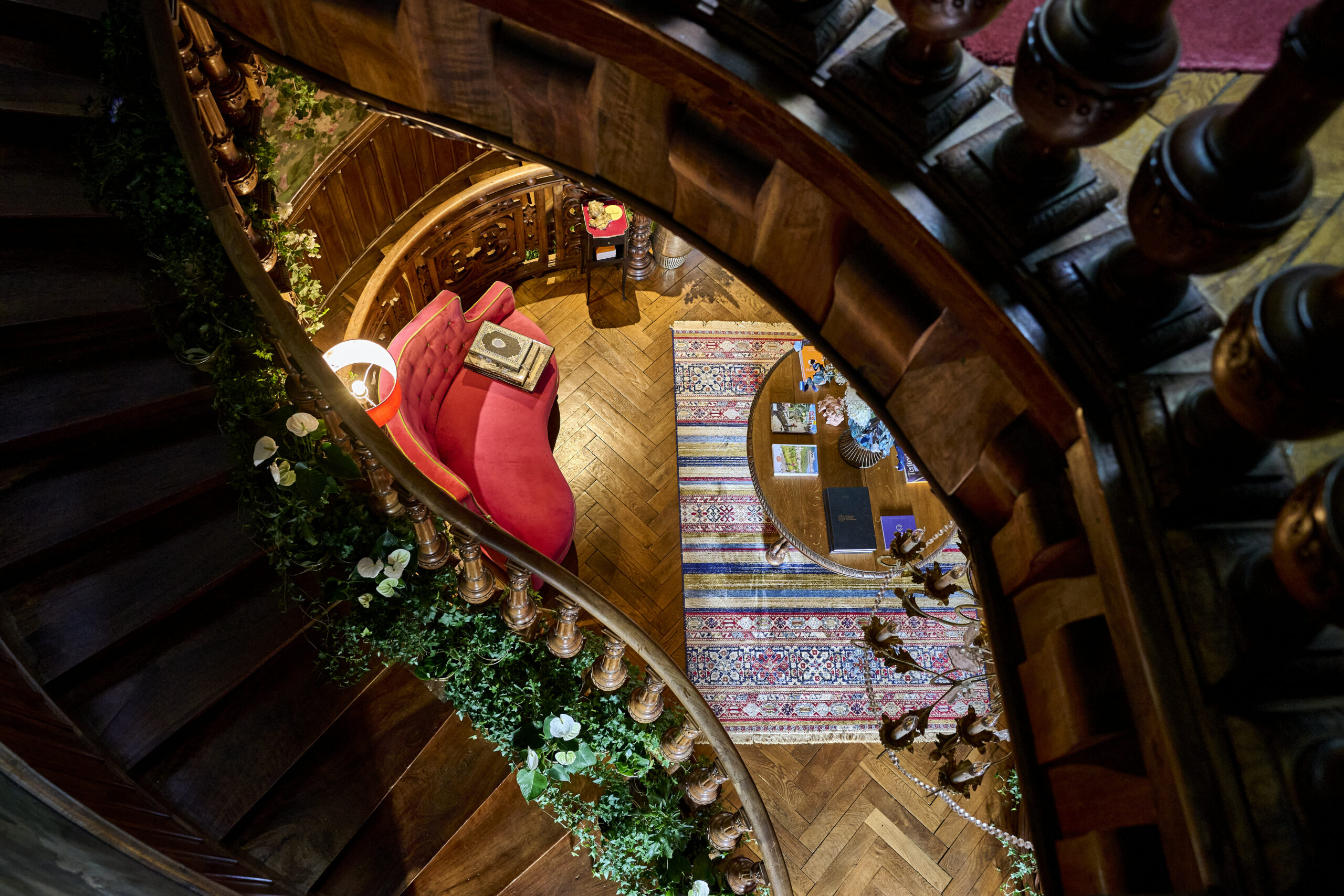 Les Escaliers en bois du Château